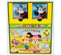 La fattoria. Memo leggi e gioca. Ediz. illustrata. Con 24 Carte