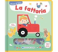 La fattoria. Sticker di feltro