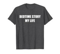 La Favola della buonanotte La mia Vita Maglietta, Uomo, Grigio Scuro, 3XL