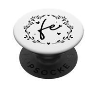 La fe mueve montañas, todo es posible en Jesús PopSockets PopGrip Adesivo