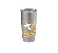 La fede disegna il mio percorso Christian Cross Journey Bicchiere termico in acciaio inox doppia parete