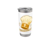 La fede è il mio ingrediente segreto Christian Chef Bicchiere termico in acciaio inox doppia parete