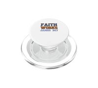 La fede funziona Giacomo 2:17 PopSockets PopGrip per MagSafe