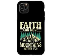 La fede può muovere le montagne Inspirational Custodia per iPhone 11 Pro Max