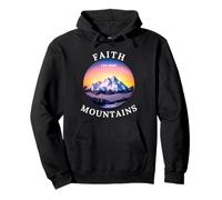 La Fede può spostare Il Cristianesimo delle Montagne Felpa con Cappuccio