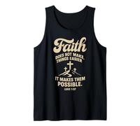 La Fede Rende Le Cose possibili Non più Facili Luke 1 37 Canotta