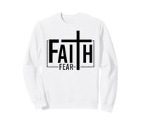 La Fede teme Uomini e Donne cristiani grati grati Felpa