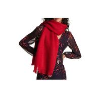 LA FEE MARABOUTEE sciarpa donna piccole frange ZLARINA rossa o nera