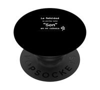 La felicidad se escribe como "Son" en mi cabeza - Dance Cute PopSockets PopGrip Adesivo