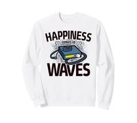 La Felicità Arriva A Ondate Operatore Radioamatoriale Felpa