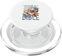 La felicità è Bibbia e Caffè Scrittura Cristiana PopSockets PopGrip per MagSafe