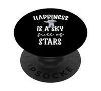 La felicità è un cielo pieno di stelle che osservano le PopSockets PopGrip Intercambiabile