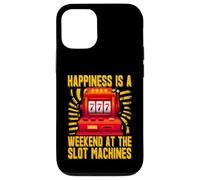 La felicità è un Weekend alle Slot machines Custodia per iPhone 12/12 Pro