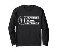 La Felicità Non è Automatica ma la Trasmissione Manuale dell'auto Maglia a Manica