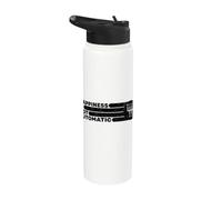 La felicità non è cambio manuale automatico a 6 velocità Stainless Steel Insulated Water Bottle