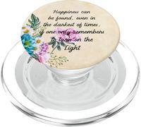 La felicità può essere trovata anche nel buio dei tempi. PopSockets PopGrip per MagSafe