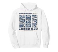 La Felicità Sta Guardando Ancora e Ancora Amici Felpa con Cappuccio