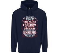 La Felpa Divertente Da Biker Con Il Vento Nei Capelli Uomo