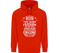 La Felpa Divertente Da Biker Con Il Vento Nei Capelli Uomo