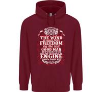 La Felpa Divertente Da Biker Con Il Vento Nei Capelli Uomo