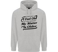 La Felpa Uomo Per Il Compleanno Della Mia Sorella 30 Anni 40 Anni 50 Anni