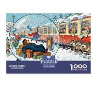 La ferrovia transiberiana bloccata Puzzle in Legno Impermeabile Puzzles Da 1000 Pezzi Regali Per Adulti Impossibili Giochi Di Impegnativi