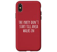 La festa non inizia finché Anja non entra Custodia per iPhone X/XS