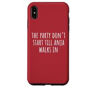 La festa non inizia finché Anja non entra Custodia per iPhone XS Max