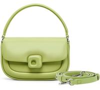 LA FESTIN Borse firmate in pelle Borse a tracolla piccole da donna con cinturino in pelle regolabile - Borse a tracolla occidentali alla moda con chiusura a fibbia - Verde