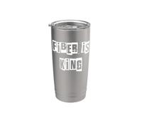 La fibra è King Good Nutrition Bicchiere termico in acciaio inox doppia parete