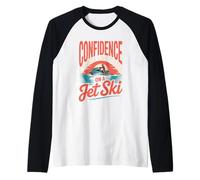 La Fiducia Sembra così in un'estate di Moto d'Acqua Maglia con Maniche Raglan