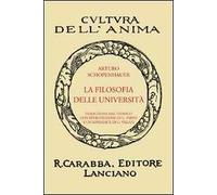 La filosofia delle università