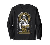 La filosofia stoica trova forza Marco Aurelio Stoicismo Maglia a Manica