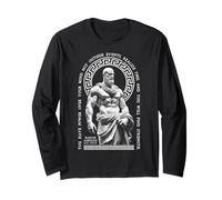 La filosofia stoica trova forza Marco Aurelio Stoicismo Maglia a Manica