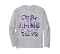 LA FINE DELL'ALZHEIMER Inizia con Me Meme Maglia a Manica