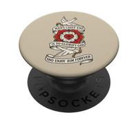 LA FINE PRINCIPALE DELL'UOMO È GLORIFICARE DIO E GODERLO PER SEMPRE PopSockets PopGrip Adesivo