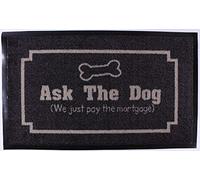 La Finesse Porta Stuoia, Polyester, Nero/Grigio, Taglia Unica