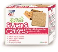 La Finestra Sul Cielo FSC SWEET AVENA CAKES BISCOTTI DI AVENA ALLA CANNELLA BIO SENZA LIEVITO DI BIRRA SENZA LATTE CON OLIO DI GIRASOLE SENZ AOLIO DI PALMA 250 G