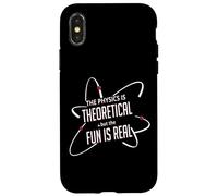 La fisica è teorica ma il divertimento è reale Custodia per iPhone X/XS