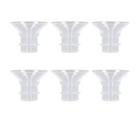 La Flangia del Silicone Inserisce 6 Pezzi di Mano a Spettri di Pompaggio 24 Mm per Madri, Materiale a Silicone Liquido (17 mm)