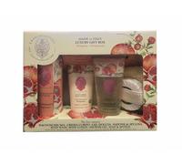 La Florentina Regalo Melograno 5pz Bagnoschiuma Latte Corpo Gel Doccia Sap Spugn