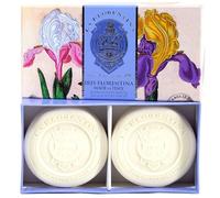 La Florentina Set di Due Saponi in Scatola Regalo Iris Florentina - 0.23 g