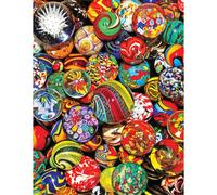 La follia in marmo puzzle da 500 pezzi di Springbok - Made in USA