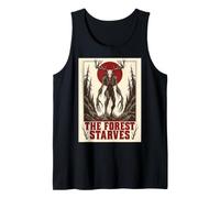 La Foresta affama Dark Stag Wilderness Horror Canotta