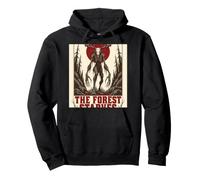 La Foresta affama Dark Stag Wilderness Horror Felpa con Cappuccio