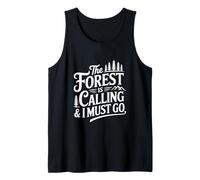 La Foresta Chiama l'avventura Amante della Natura Canotta