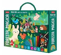 Ester Tomè – La foresta magica – Mega Box Arts & Crafts – Ediz. a colori – Con gioco – Sassi Junior