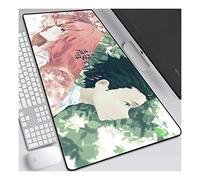 La forma della voce Tappetino per XXL Mouse da Gioco - Gaming Mousepad Extra Grande 900 x 400mm - Pad 3mm con Base in Gomma Antiscivolo - Spessore 3mm Anime Tappetino Mouse, C