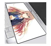 La forma della voce Tappetino per XXL Mouse da Gioco - Gaming Mousepad Extra Grande 900 x 400mm - Pad 3mm con Base in Gomma Antiscivolo - Spessore 3mm Anime Tappetino Mouse, B