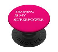 La formazione è il mio superpotere PopSockets PopGrip Adesivo